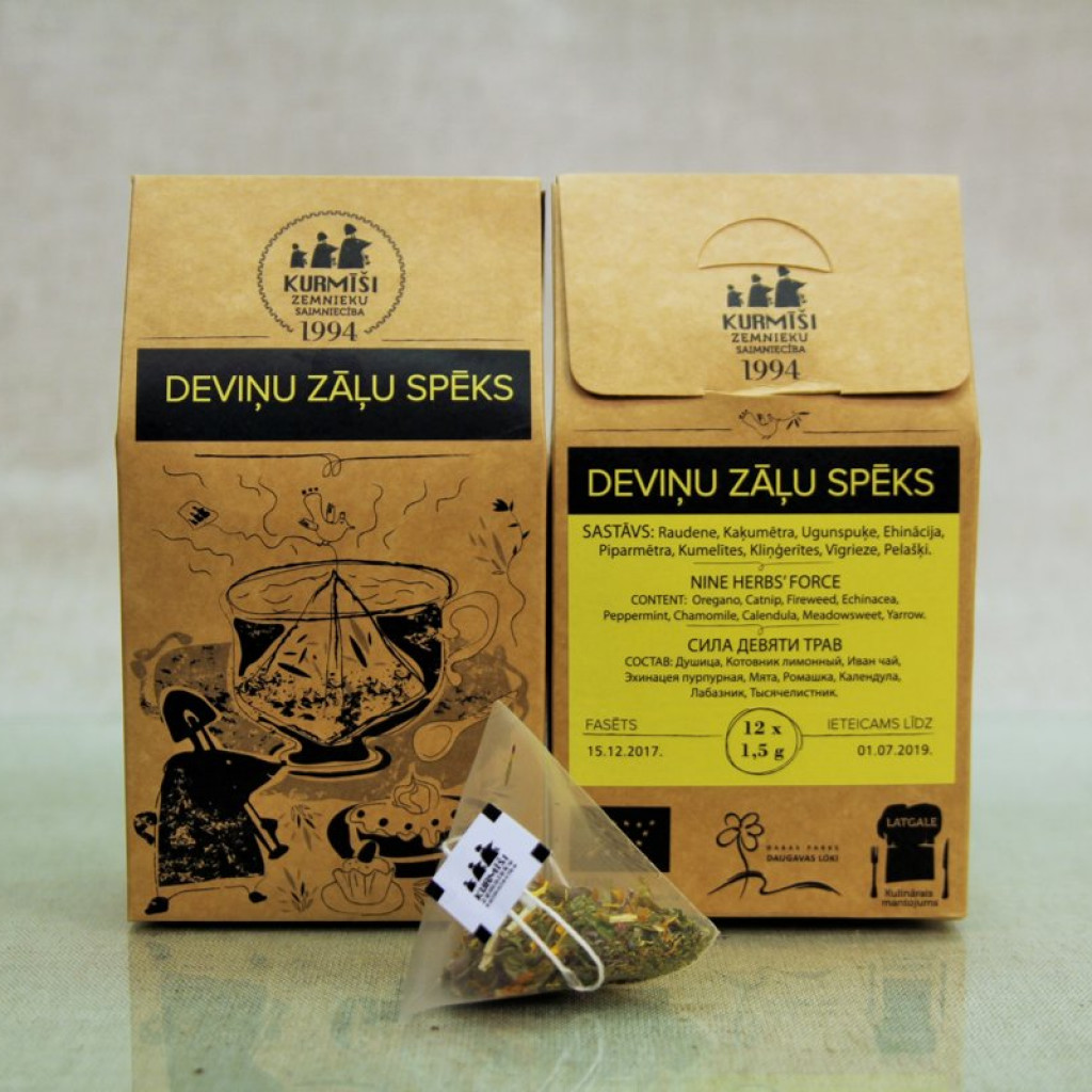 Deviņu zāļu spēks (12 Maisiņi)