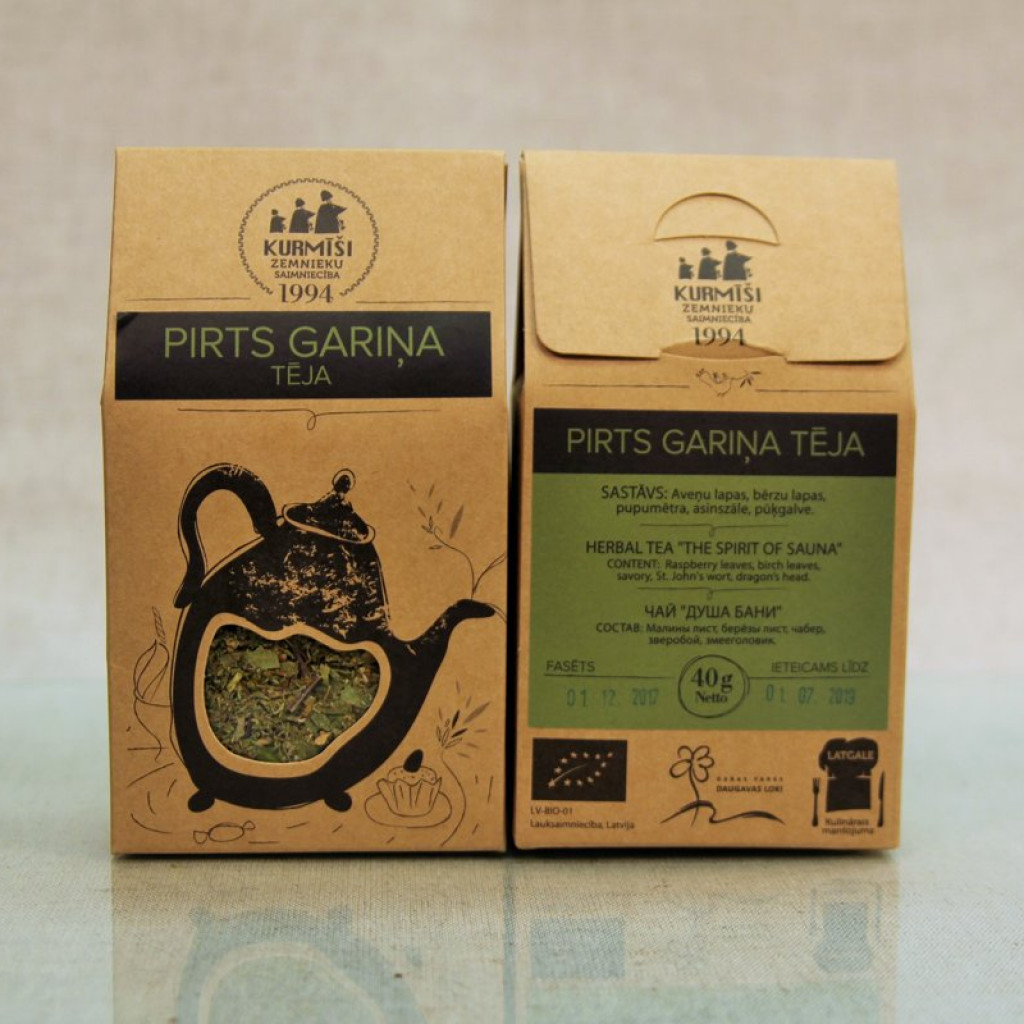 Zāļu tēja pirts gariņa (beramā) 40g