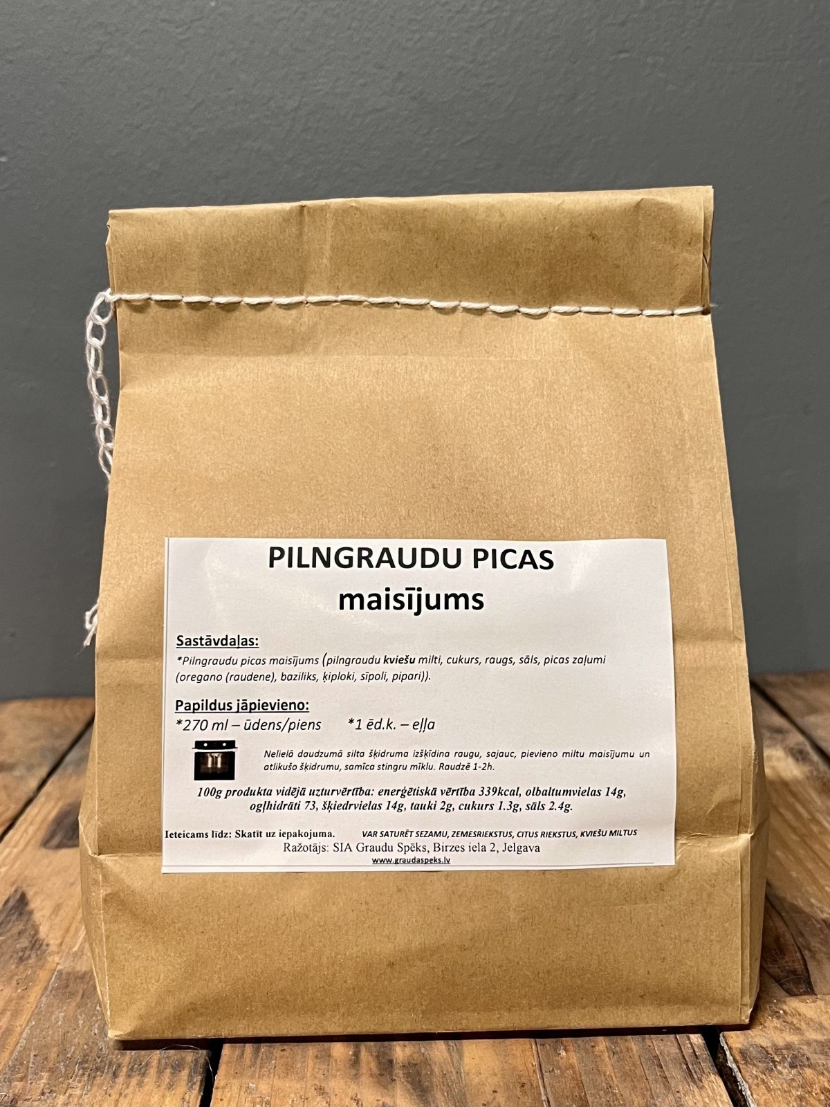 Pilngraudu picas maisījums