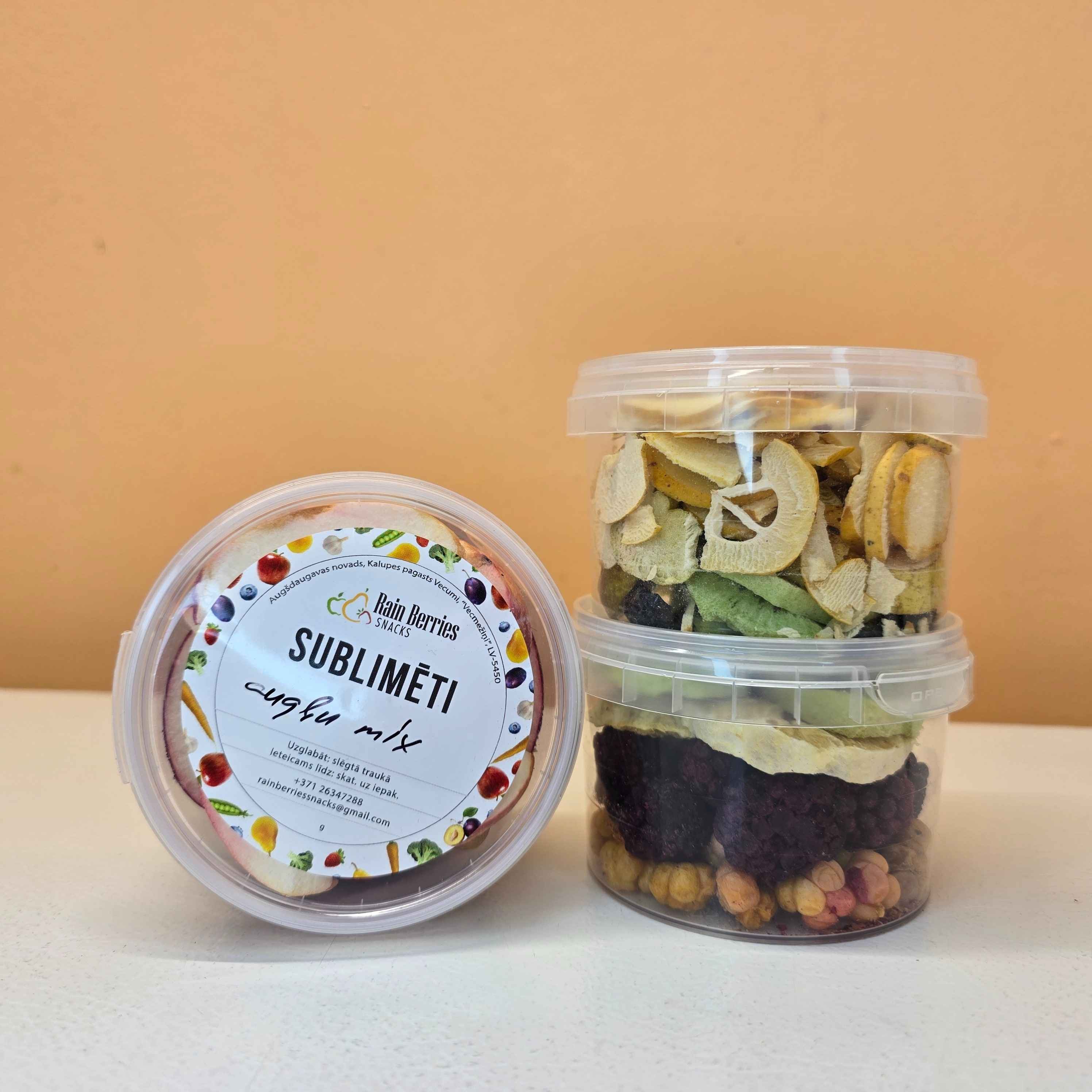 Sublimēts augļu mix 30g