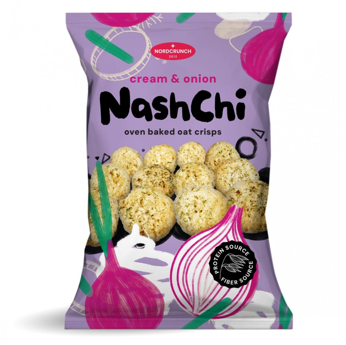 NashChi auzu kraukšķi ar krēmu un sīpoliem 60 g.