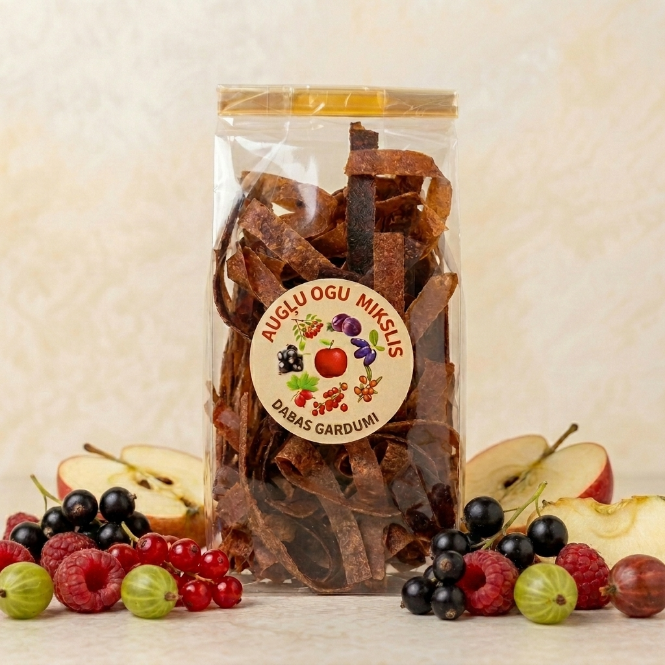 Augļu ogu salmiņi mix, 35g BIO