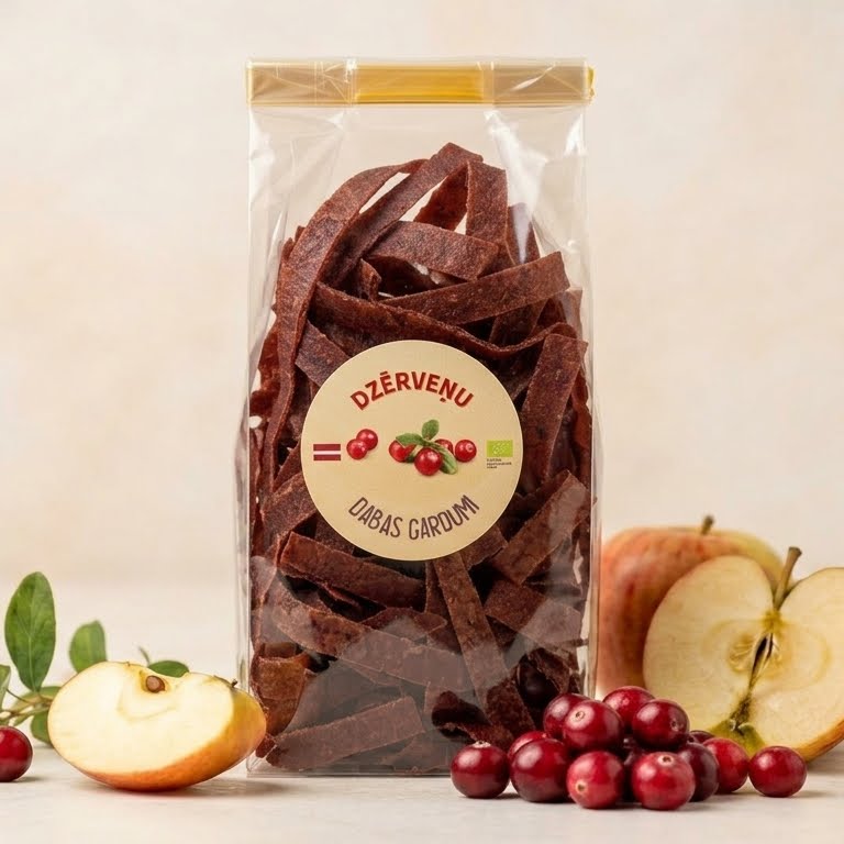 Dzērveņu salmiņi 35g, BIO