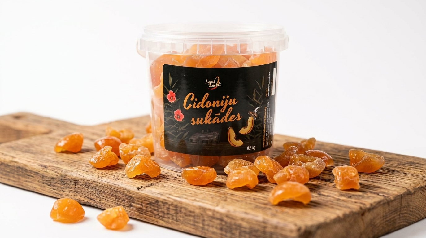 Cidoniju sukādes BIO, 500g