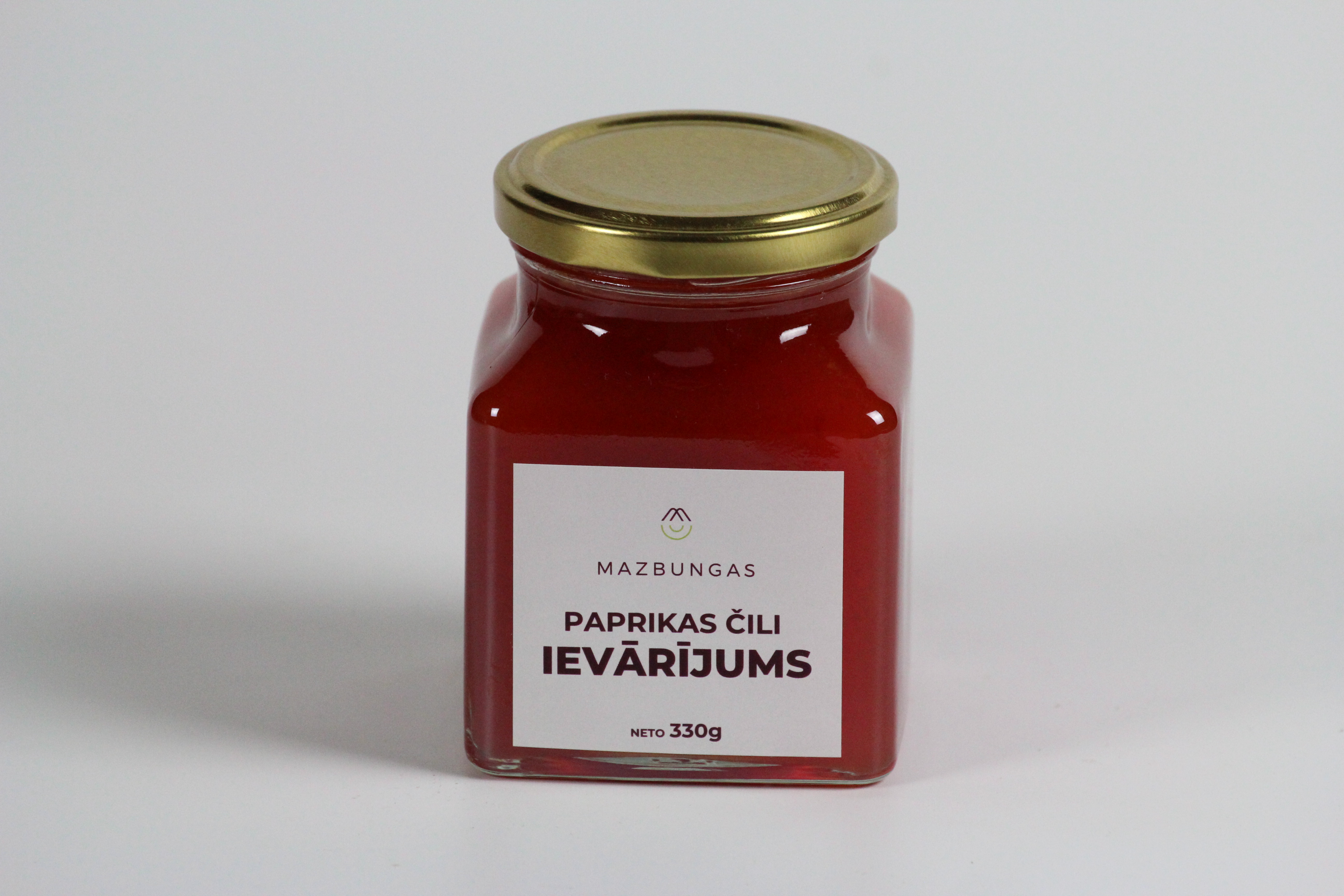 Paprikas čilī ievārījums 330g