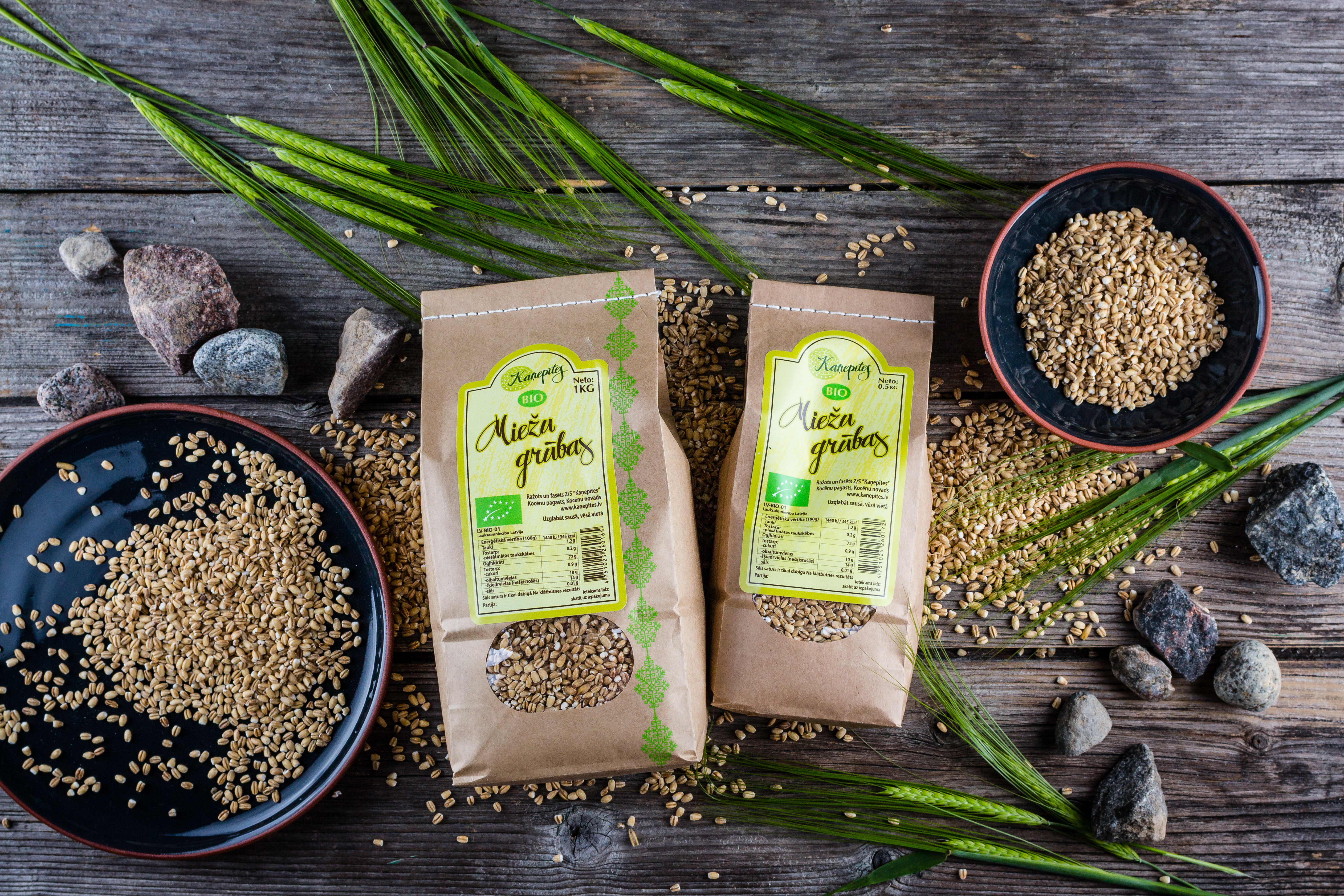 BIO miežu grūbas 1 kg