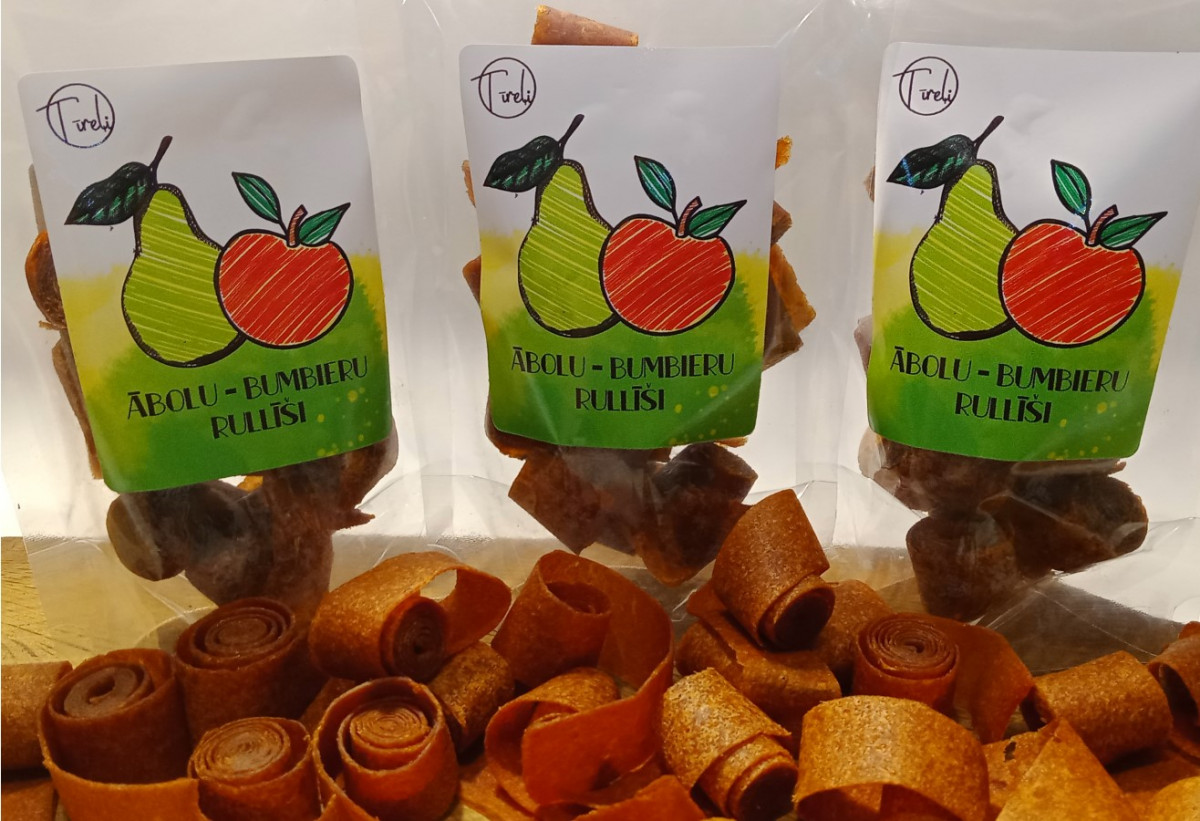 Ābolu - Bumbieru Rullīši 100g