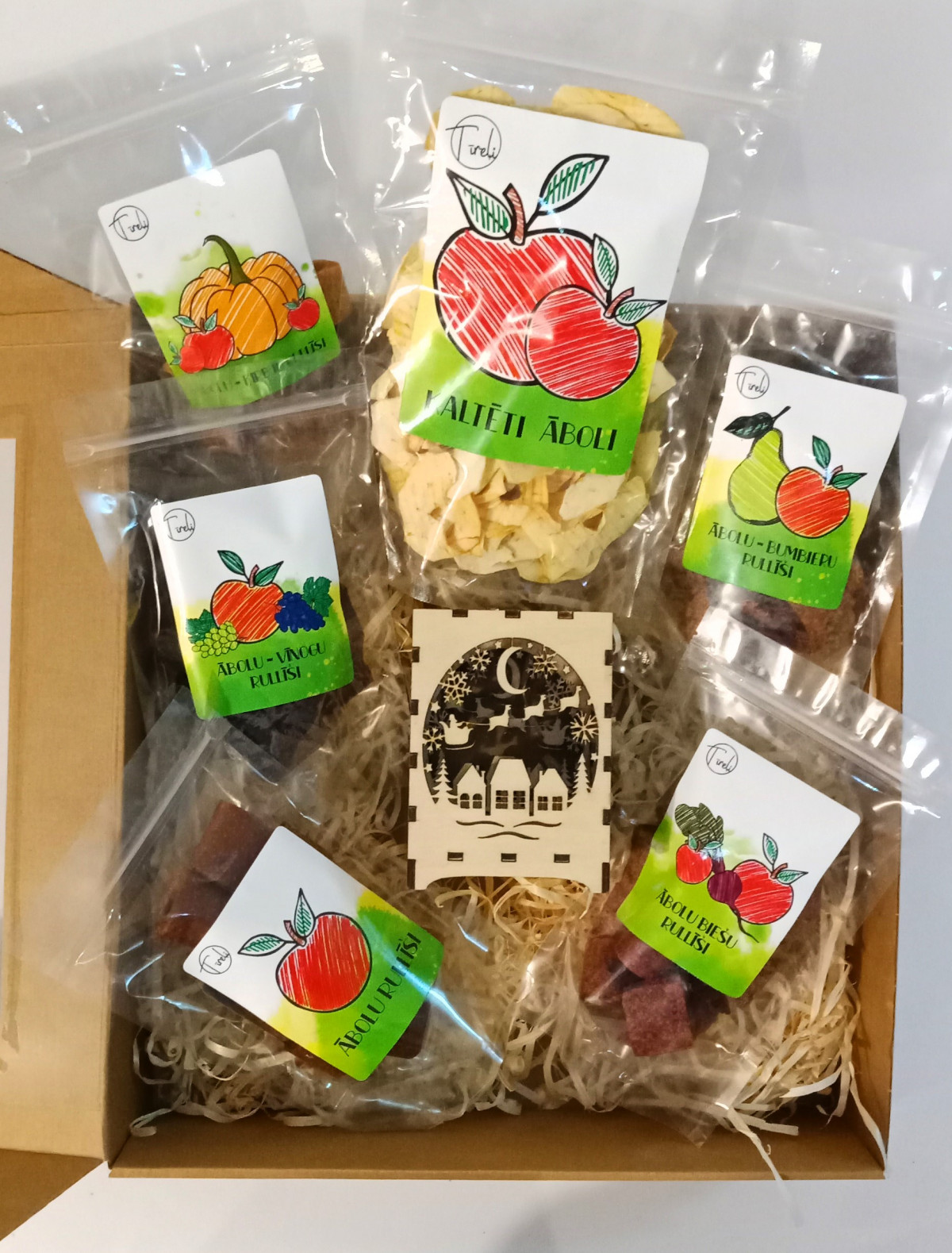 Fruit roll gift set