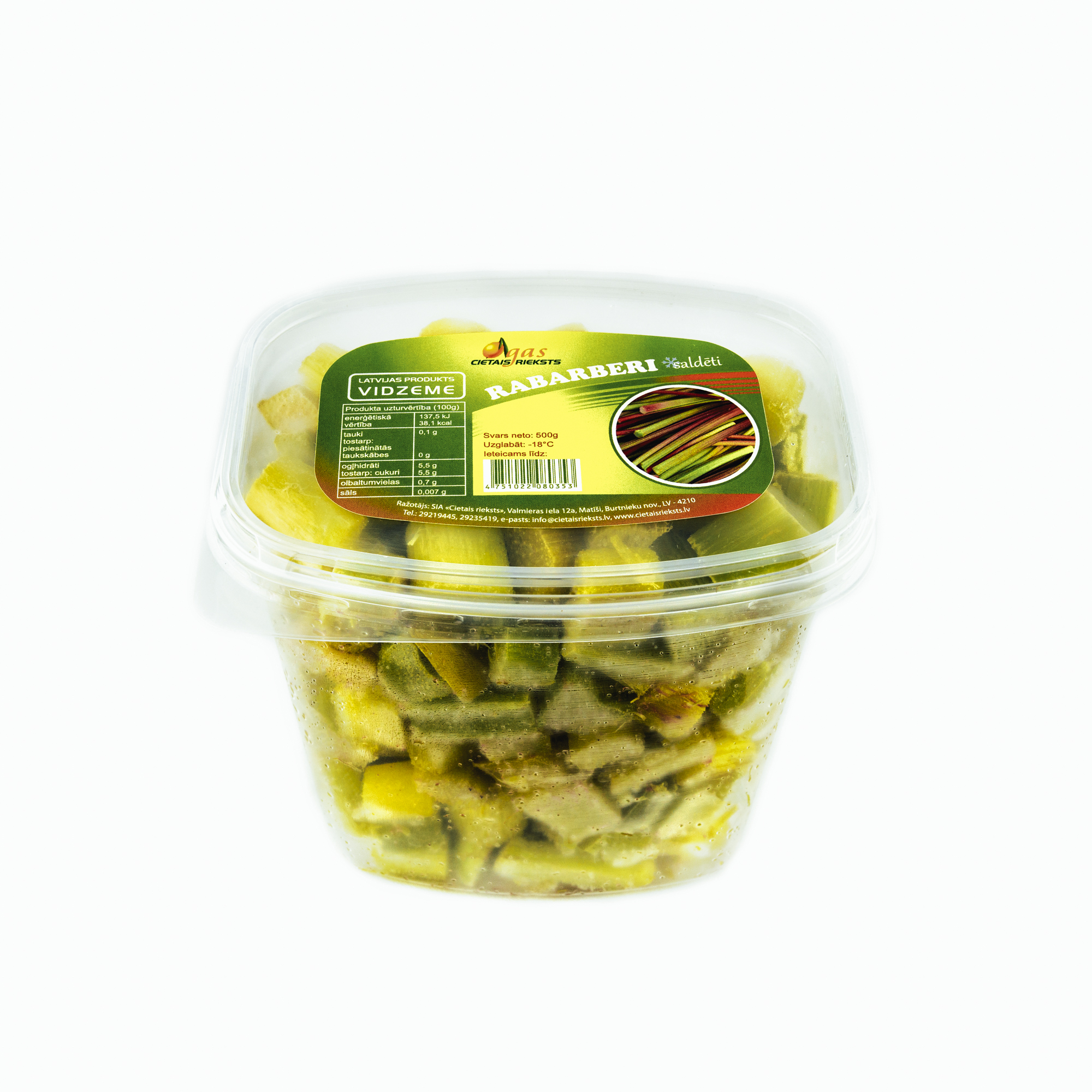Rabarberi (saldēti)